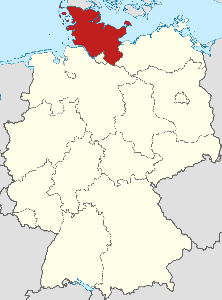 Postleitzahlenkarte Schleswig-Holstein