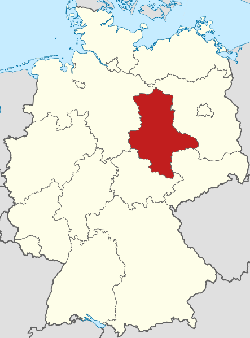 Postleitzahlenkarte Sachsen-Anhalt